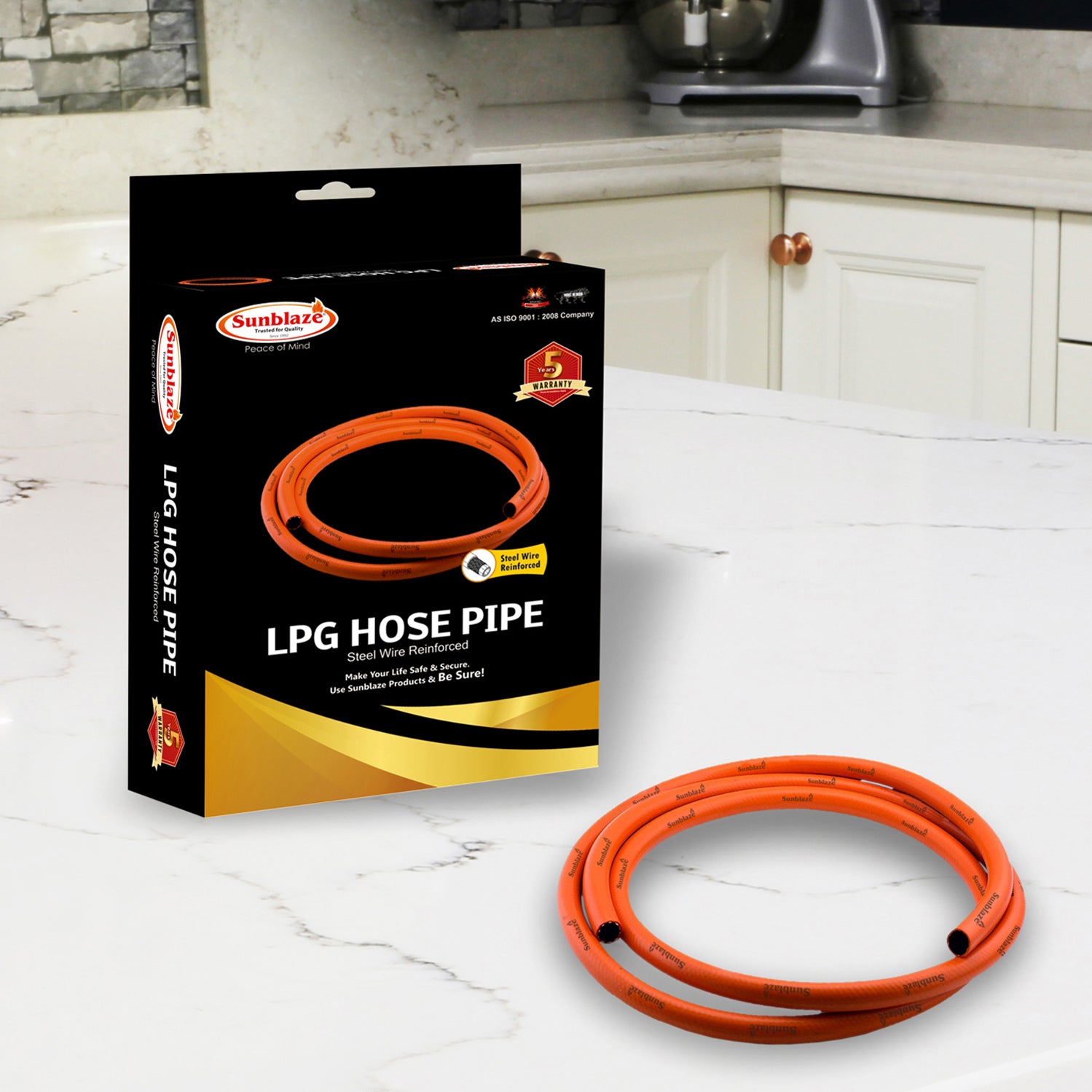 Rubber Hose Pipe 1.5 mtr