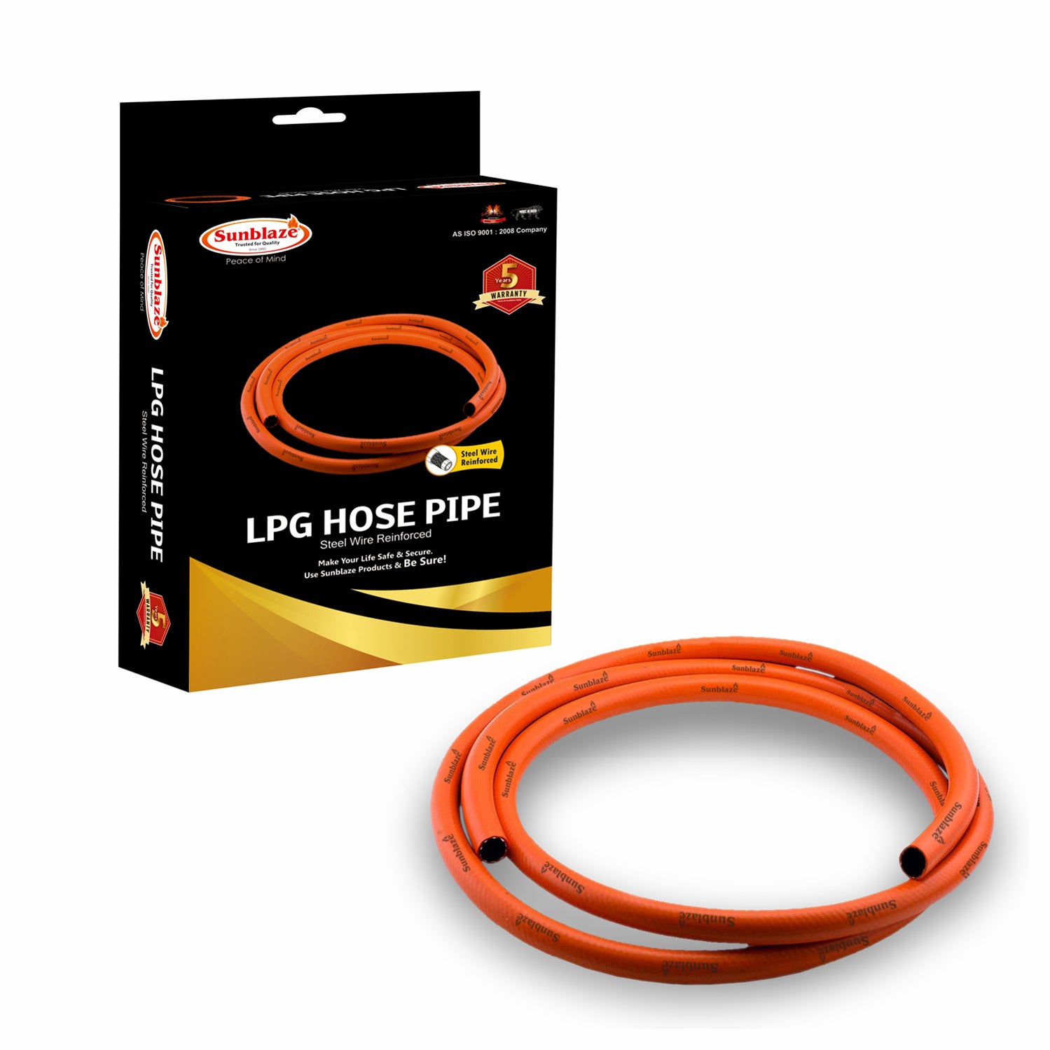 Rubber Hose Pipe 3 mtr